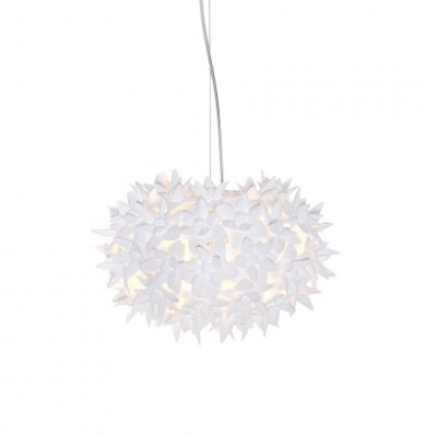 Kartell - House Lights - Bloom S2 SP - Elegante Pendelleuchte - Weiß - LS-KA-0926003