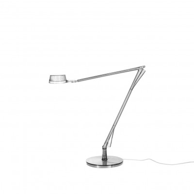 Kartell - Table Lights - Aledin Dec TL - Schreibtischlampe mit verstellbarem Arm - Kristall - LS-KA-09195B4 - Superwarm - 2700 K - Diffused