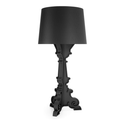 Kartell - Table Lights - Bourgie Mat TL - Zeitgenössische Tischlampe - Matt-schwarz - LS-KA-G907709