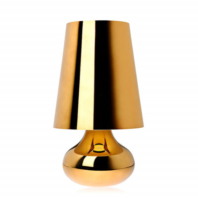 Kartell - Table Lights - Cindy TL - Tischlampe im Vintage-Stil - Goldfarben - LS-KA-G9100M2