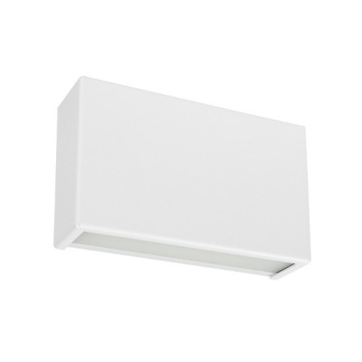 Linea Light - Box - Box W1 AP LED L - Einzelne Lichtemission moderne Wandleuchte Größe L - Weiß - LS-LL-8770M - Superwarm - 2700 K - Diffused
