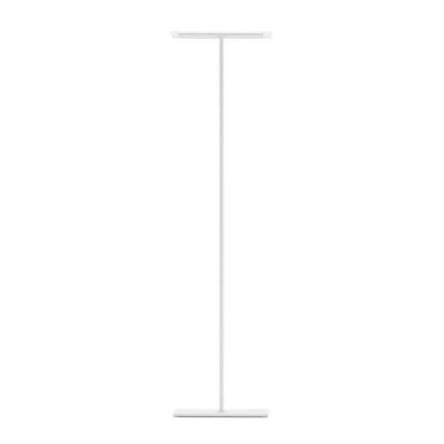 Linea Light - Dublight - Dublight LED PT - Stehlampe in minimalen Stil - Weiß satiniert - LS-LL-7496 - Warmweiss - 3000 K - Diffused