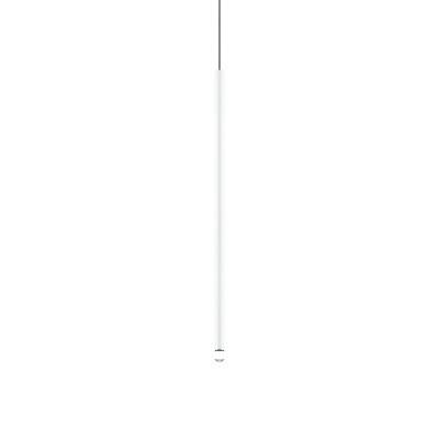 Lodes - A-Tube - A-Tube Nano SP M LED - Mittlerer zylindrischer Kronleuchter - Weiß/transparent - Diffused