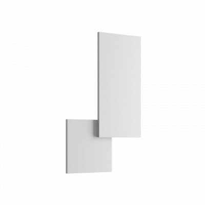 Lodes - Puzzle Outdoor - Puzzle Outdoor Rectangle LED AP - Rechteckige Außenwandleuchte - Weiß - LS-ST-146022 - Warmweiss - 3000 K - Diffused