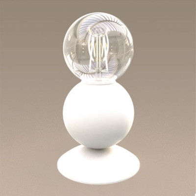 Sikrea - Multispot - Melina TL - Nachttischlampe - Weiß matt - LS-SI-7609