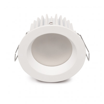 tech-LAMP - Einbaustrahler - Alisso FA Round - Runde Einbaustrahler 6W - Weiß RAL 9010 - Diffused
