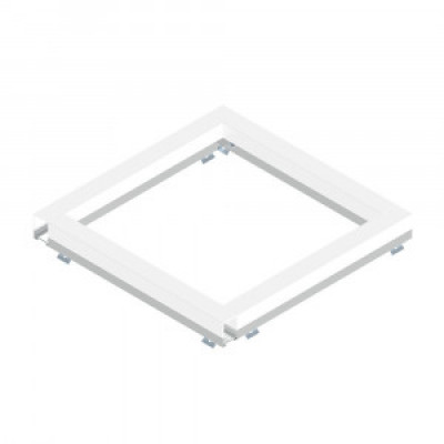 tech-LAMP - Lineare Profile - Mugo Recess Square 320X320 - Trimmloses Einbauprofil 18W - Weiß RAL 9010 - Diffused
