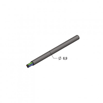 tech-LAMP - Zubehör - Accessorio 0014 - Polypropylen Kabel durchmesser 6,9mm -  - LS-01-307500014