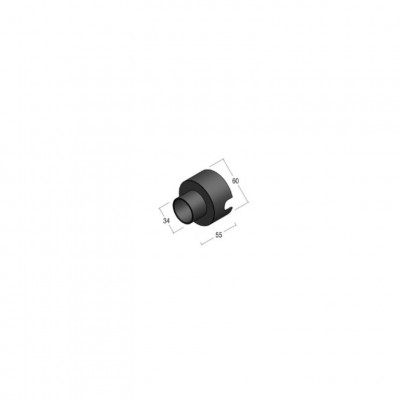 tech-LAMP - Zubehör - Controcassa 0012 - Außengehäuse durchmesser 60mm -  - LS-01-305000012