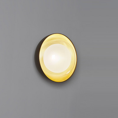Tooy - Ball - Muse AP L - Design Wand- oder Deckenleuchten - Schwarz/Goldfarben - LS-TO-554.72.C74-C41