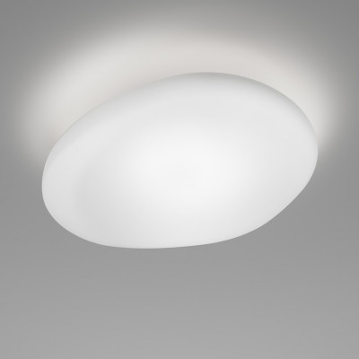 Vistosi - Neochic - Neochic AP PL R LED - Minimale Wandleuchte - Weiß satiniert - Diffused
