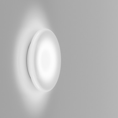 Vistosi - Round ceiling - Pod AP S LED - Minimale Wandleuchte - Glänzend weiß - Diffused