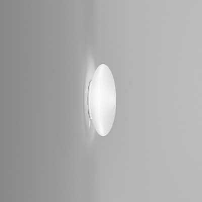 Vistosi - Round ceiling - Saba AP PL 30 LED - LED Wand-/Deckenleuchte - Weiß satiniert - Diffused
