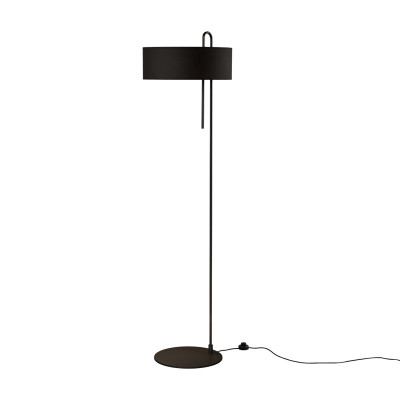 ACB - Tissue - Clip PT - Floor light with extile lampshade - Black / black - LS-AC-H8178N
