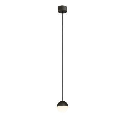 ACB - Sphere lamps - Custo SP LED - Chandelier with sphere diffusor - Black / opaline - LS-AC-C3818171N - Warm white - 3000 K - 120°