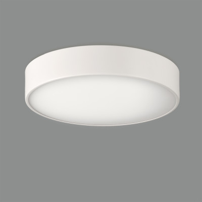 ACB - Bathroom lighting - Dins PL 26 E27 - Ceiling light for bathroom small - White / opal glass - LS-AC-P03952B