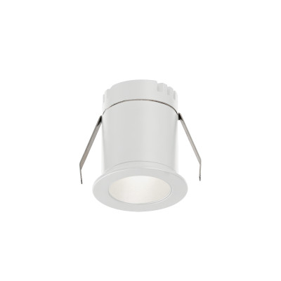 ACB - Technical lighting - Dot FA LED - Circle recessed ceiling spotlight - White - LS-AC-E3949000B - Warm white - 3000 K - 38°