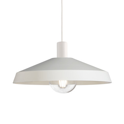 ACB - Modern lamps - Evelyn SP - Industrial style chandelier - White / pearl white - LS-AC-C3906081B