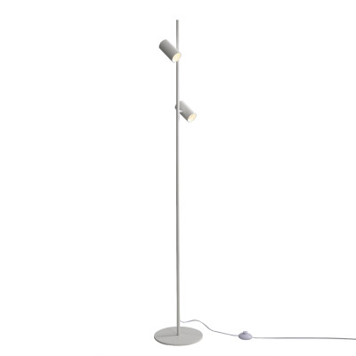 ACB - Spots - Gina PT - Floor lamp with two adjustable diffusers - White - LS-AC-H3874080B
