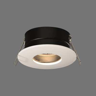 ACB - Bathroom lighting - Hera FA - Circle recessed ceiling spotlight - White - LS-AC-P35541B