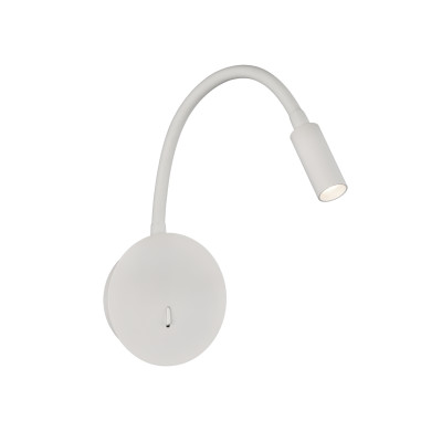 ACB - Indoor wall lamps - Lyon AP LED - Bedroom's lamp with reading light - White - LS-AC-A36991B - Warm white - 3000 K - 15°