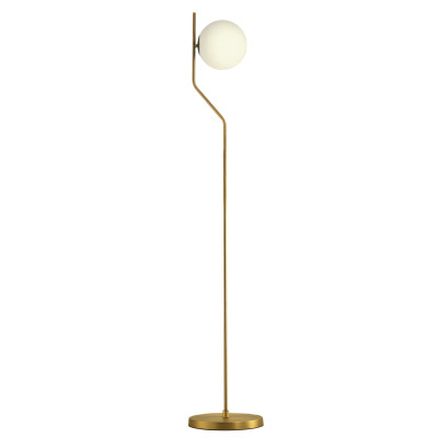 ACB - Sphere lamps - Maui PT - Floor lamp with glass diffuser - Gold matt / opaline - LS-AC-H81631O