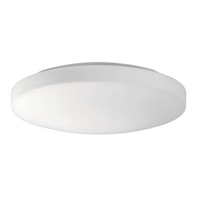 ACB - Circular lamps - Moon 35 PL E27 - Wall lamp/ceiling light in white glass - Opaline - LS-AC-P09693OP