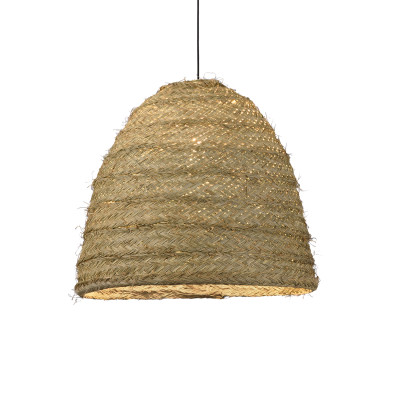 ACB - Lamps made from natural materials - Moyana SP - suspension lamp with woven diffuser - Rope color - LS-AC-C392650NA