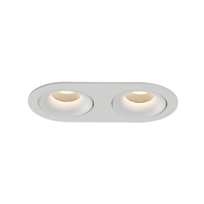 ACB - Technical lighting - Musca 2L FA - Ceiling light with two spotlight directable - White - LS-AC-E3947180B