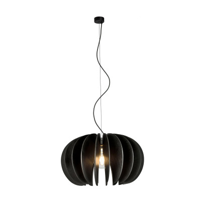ACB - Modern lamps - Rosa Del Desierto SP 60 - Big wooden chandelier - Black - LS-AC-C3912160N