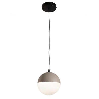 ACB - Sphere lamps - Shiru SP - Industrial style chandelier - Cement grey - LS-AC-C36851B