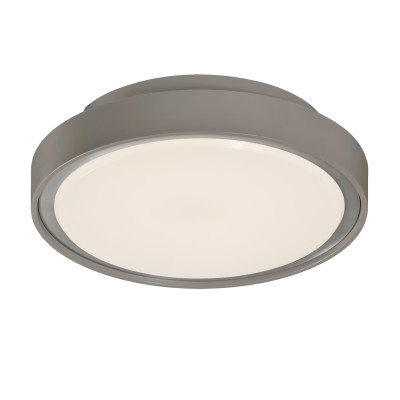 ACB - Indoor wall lamps - Tilo PL LED - Wall and ceiling lamp for terraces and outdoors - Grey / opaline - LS-AC-P2013101GR - Warm white - 3000 K - 110°