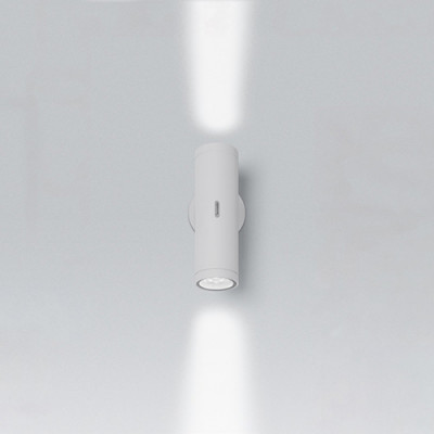 Artemide - Artemide Outdoor - Calumet 8 AP2 LED - Design wall light  with double emission - White - LS-AR-T41922NW00 - Warm white - 3000 K - 8°