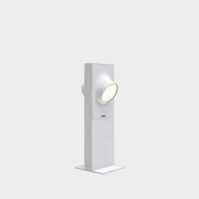 Artemide - Artemide Outdoor - Ciclope 50 TE2 LED - Bollard for outdoors double light emission - White - LS-AR-T081300 - Warm white - 3000 K - Diffused