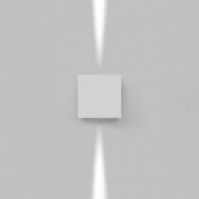 Artemide - Artemide Outdoor - Effetto 14 Quadro AP 2FL LED - Basic wall lamp - White - LS-AR-T42012NW00 - Warm white - 3000 K - Diffused