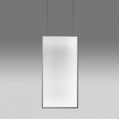 Artemide - Colored Lighting - Discovery Space SP REC LED - Design chandelier - Aluminum - LS-AR-2002010A - Warm Tune - Diffused