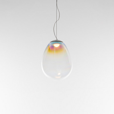Artemide - Gople - Stellar Nebula 22 SP LED - Chandelier with blow glass diffusion - Transparent - LS-AR-0152010A - Warm white - 3000 K - Diffused