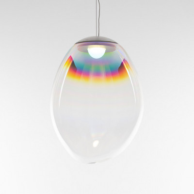 Artemide - Gople - Stellar Nebula 40 SP LED - Blown glass design chandelier - Transparent - LS-AR-0152030A - Warm white - 3000 K - Diffused