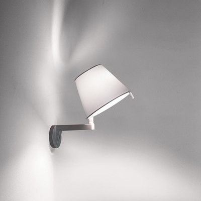 Artemide - Lampshade Collection - Melampo AP - Contemporary wall light - White - LS-AR-0720010A