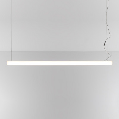 Artemide - Minimalism - Alphabet Of Light Linear 120 SP - Linear suspension lamp - White - LS-AR-1204000A - Warm white - 3000 K - Diffused