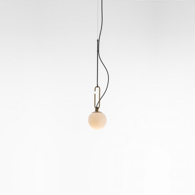 Artemide - NH - NH 14 SP - Chandelier with sphere diffusor - Black/Gold - LS-AR-1280010A