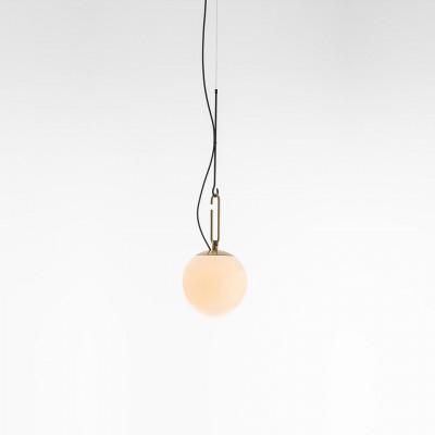 Artemide - NH - NH 22 SP - Chandelier with sphere diffusor - Black/Gold - LS-AR-1281010A
