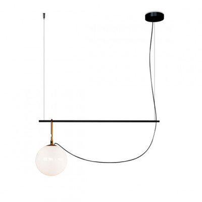 Artemide - NH - NH S2 22 SP - Large design chandelier, lampshade size 22 - Brass - LS-AR-1275010A