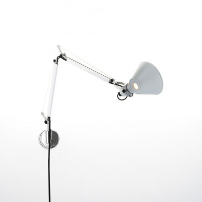 Artemide - Tolomeo - Tolomeo AP Micro - Design wall lamp - Aluminum - LS-AR-A010900-S1