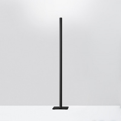 Artemide - Tube Collection - Ilio Mini PT - Floor lamp with slender line - Matt black - LS-AR-1645080APP - Warm white - 3000 K - Diffused