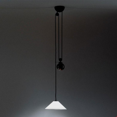 Artemide - Vintage - Vintage lamps - Aggregato SS - Modern chandelier with latch - White - LS-AR-A089400-A033100