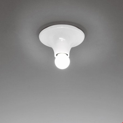Artemide - Vintage - Vintage lamps - Teti PL - Vintage ceiling lamp - White - LS-AR-A048120