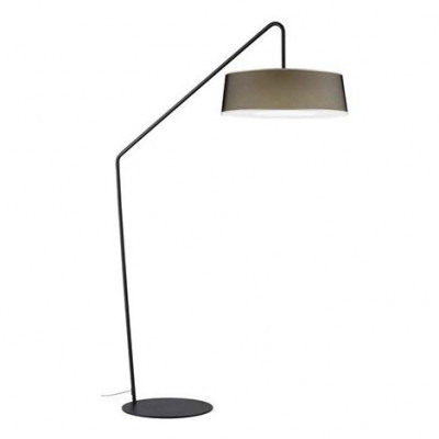 Artempo - Morfeo - Tallin PT - Floor light with extile lampshade - Gray/white black - LS-AT-192-AR