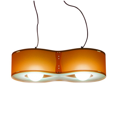 Artempo - Pendant lamps in Polilux - Blob SP - Modern pendant lamp - Polilux Orange - LS-AT-103-A