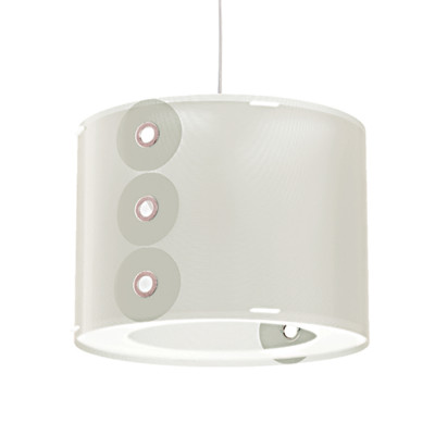 Artempo - Pendant lamps in Polilux - Rotho SP - Colored pendant lamp - White - LS-AT-070-B